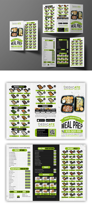 Flyer Design by debdesign for DEDICATE Healthy Kitchen | Design: #29137608