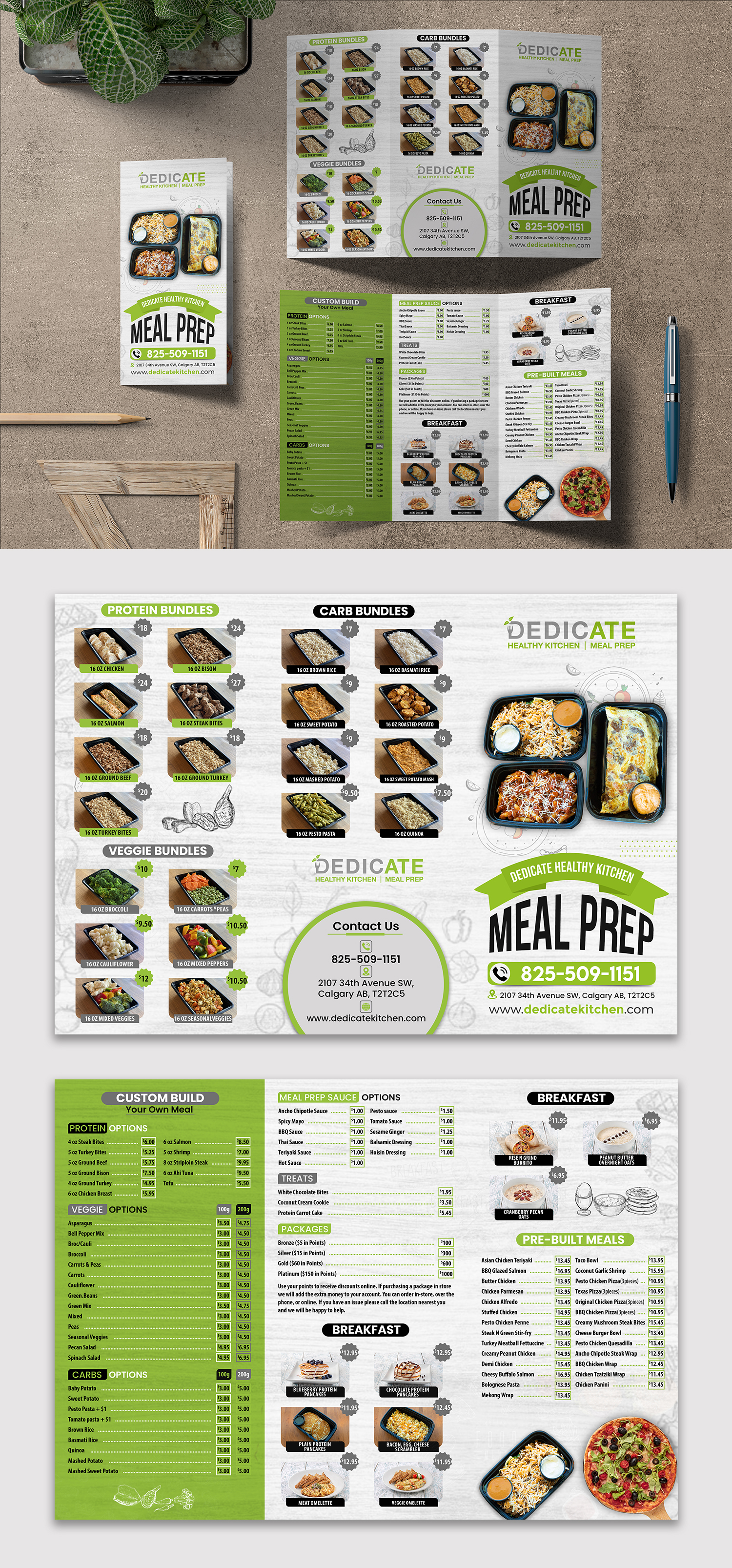 Flyer Design by debdesign for DEDICATE Healthy Kitchen | Design: #29154164