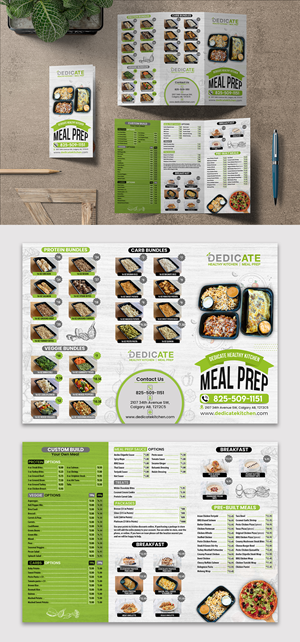 Flyer Design by debdesign for DEDICATE Healthy Kitchen | Design: #29154164
