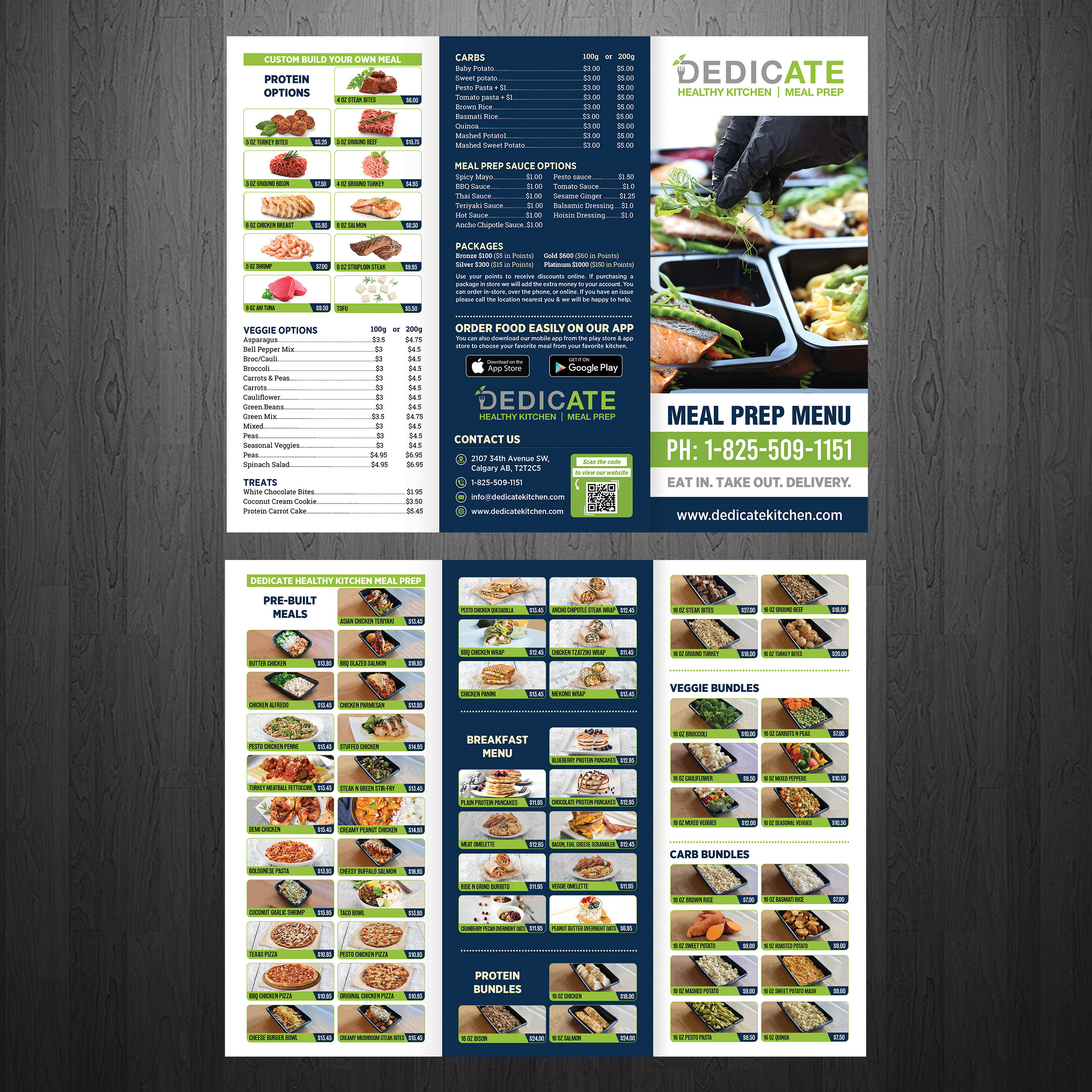 Flyer Design by GraphicsGuru for DEDICATE Healthy Kitchen | Design #29147478