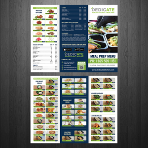 Flyer Design by GraphicsGuru for DEDICATE Healthy Kitchen | Design: #29147478