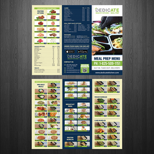 Flyer Design by GraphicsGuru for DEDICATE Healthy Kitchen | Design: #29147479