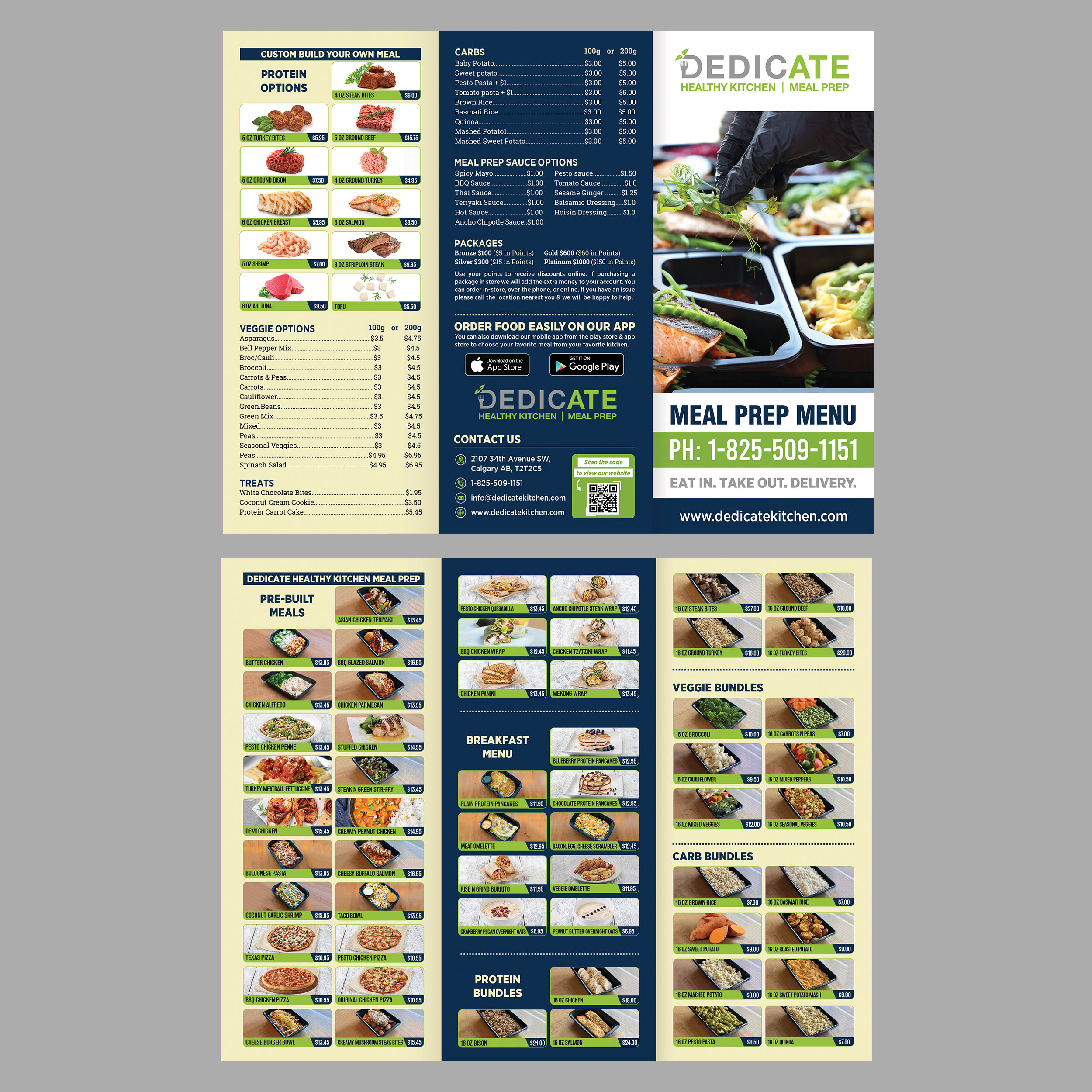 Flyer Design by GraphicsGuru for DEDICATE Healthy Kitchen | Design #29148791