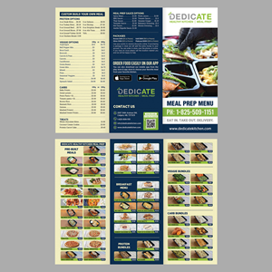 Flyer Design by GraphicsGuru for DEDICATE Healthy Kitchen | Design: #29148948