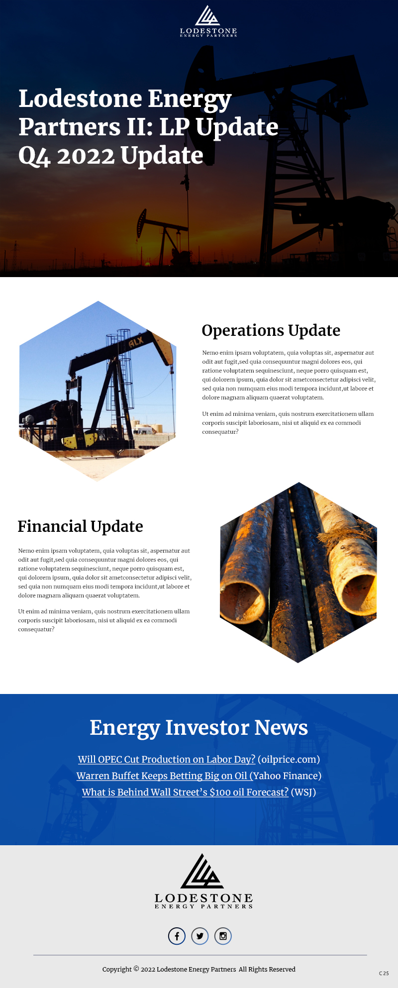 Diseño de Newsletter por pb para este proyecto | Diseño #29152165
