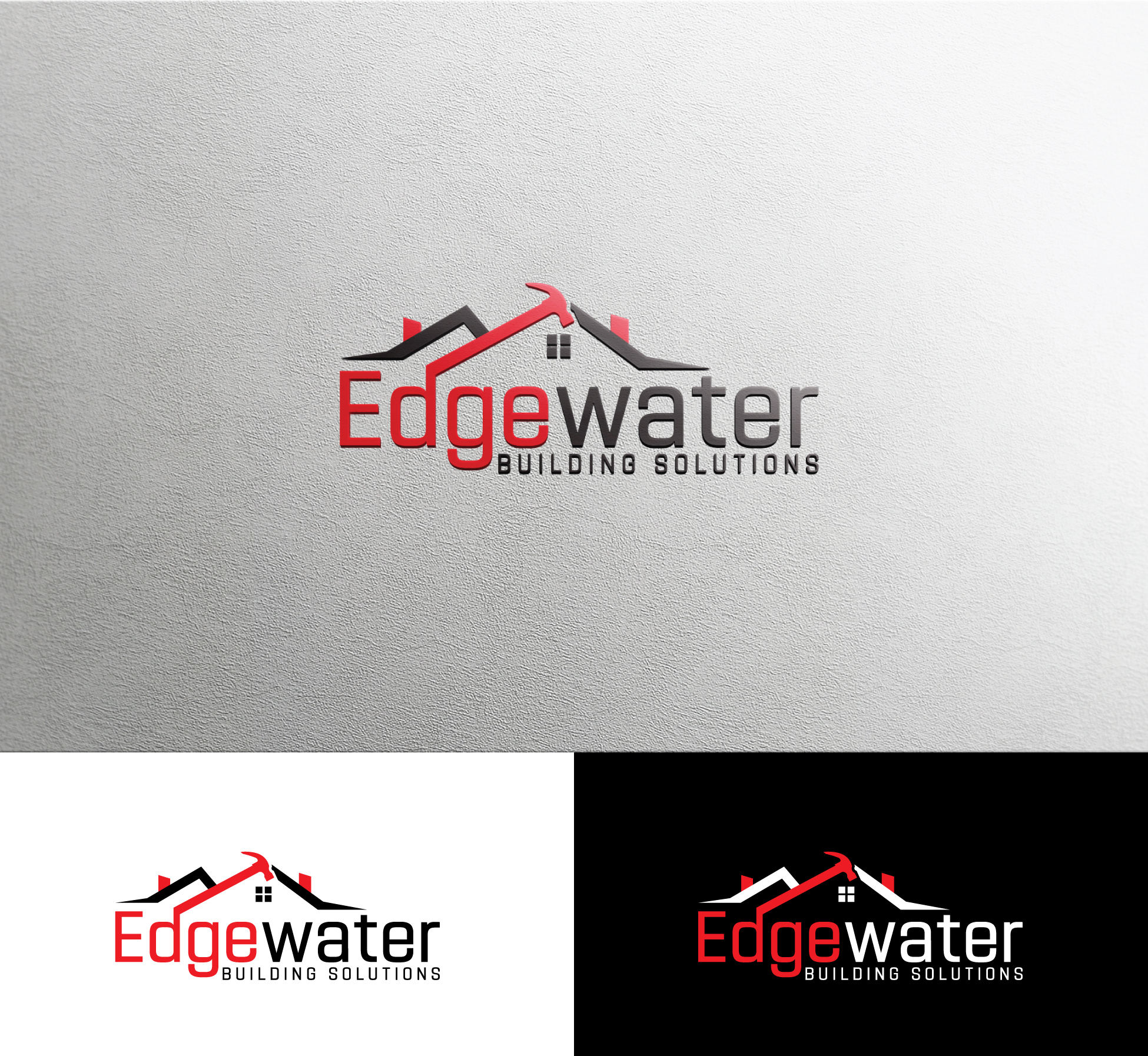 Diseño de Logo por StromDesignHub para Edgewater Building Solutions  | Diseño #29139289