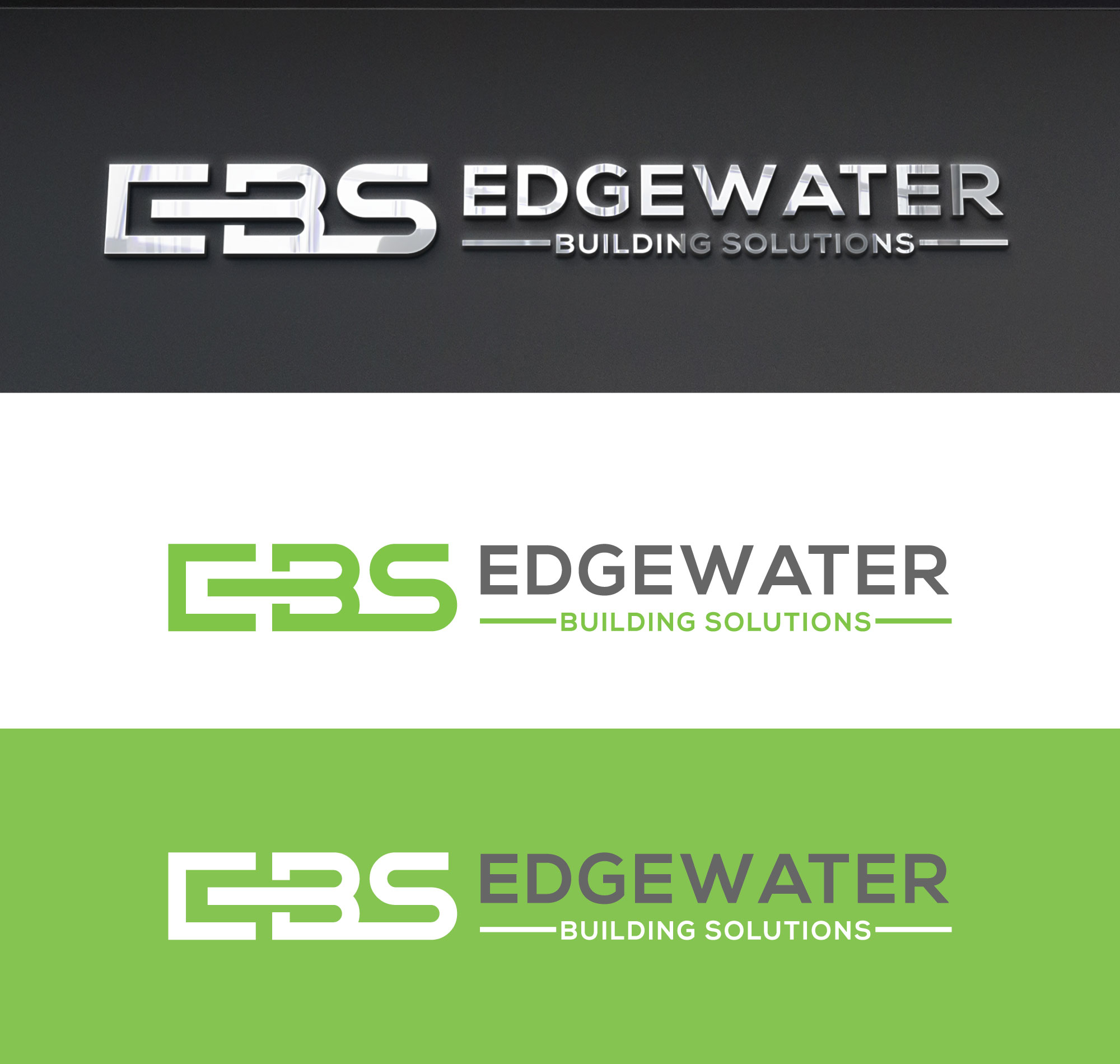 Logo-Design von riyad123 für Edgewater Building Solutions  | Design #29224519