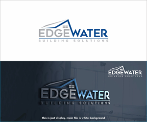 Logo Design by alkaline for Edgewater Building Solutions  | Design: #29134764