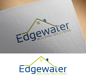 Logo Design by we with for Edgewater Building Solutions  | Design: #29139314