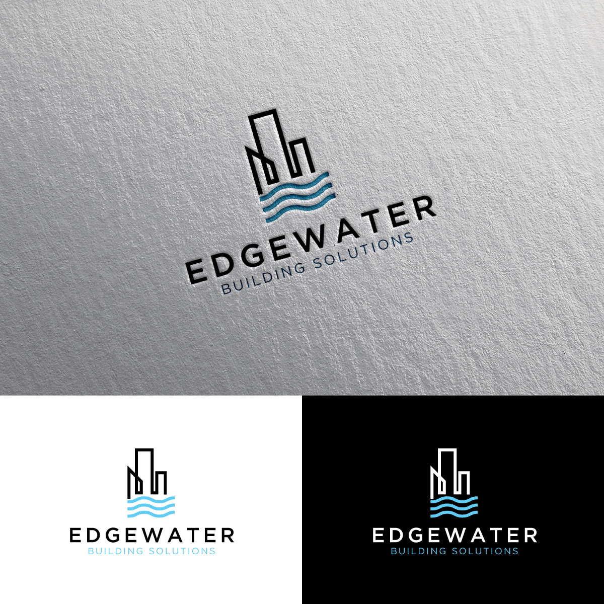 Logo Design by chris Ray for Edgewater Building Solutions  | Design #29137238