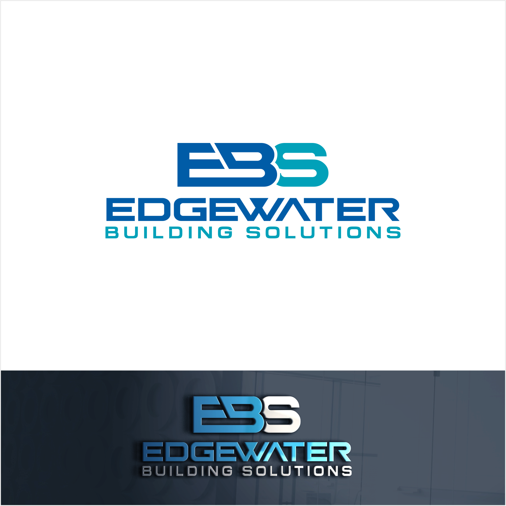 Logo Design by Arham Hidayat for Edgewater Building Solutions  | Design #29154053