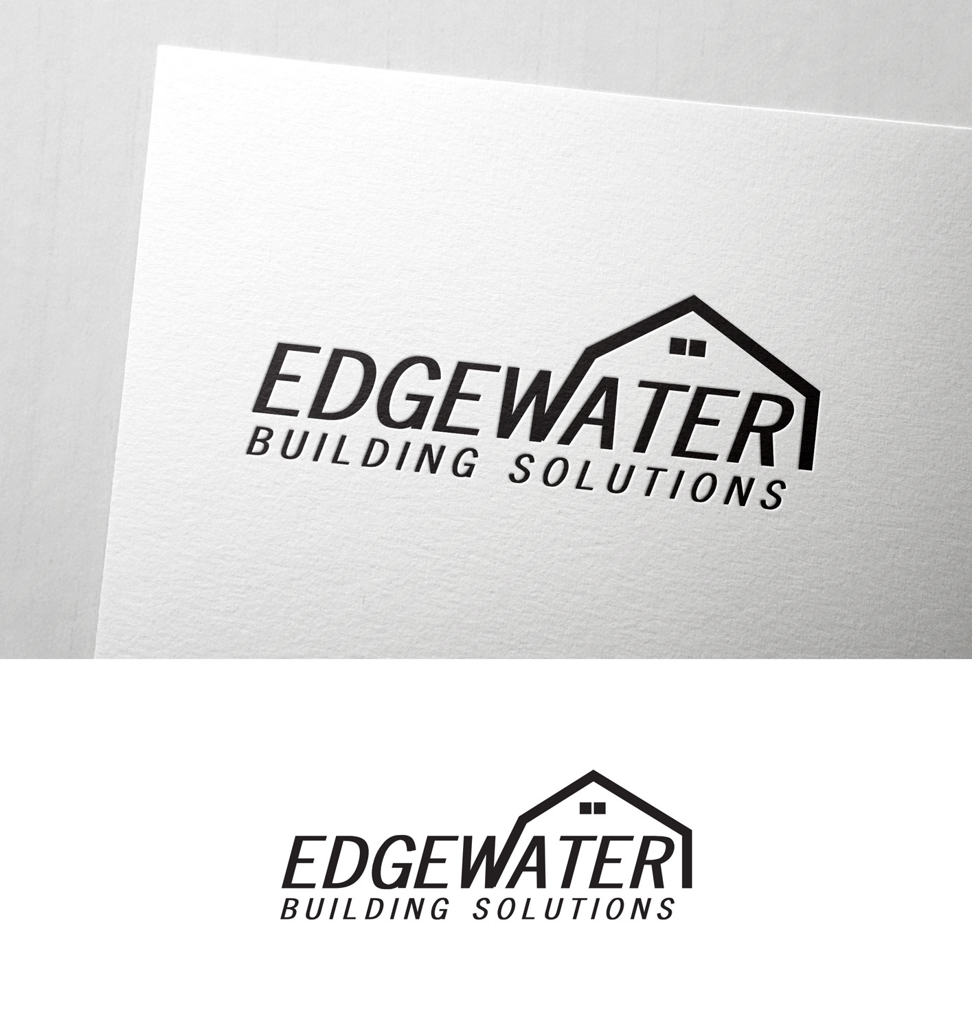 Logo-Design von Impressive Sol für Edgewater Building Solutions  | Design #29137276