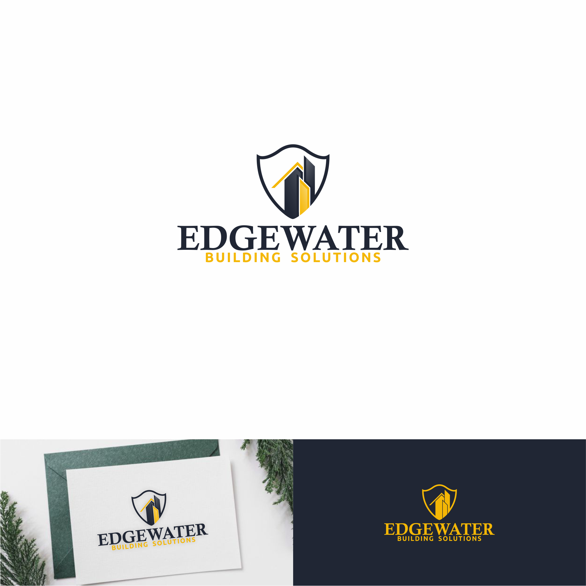 Design de Logo par alitjuara pour Edgewater Building Solutions  | Design #29160922