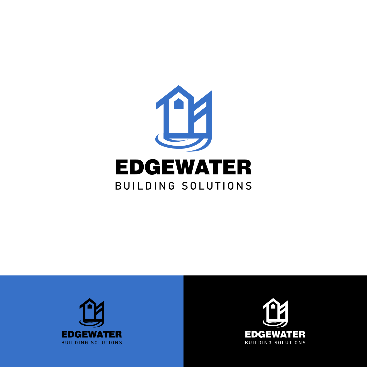 Logo Design by alitjuara for Edgewater Building Solutions  | Design #29160927