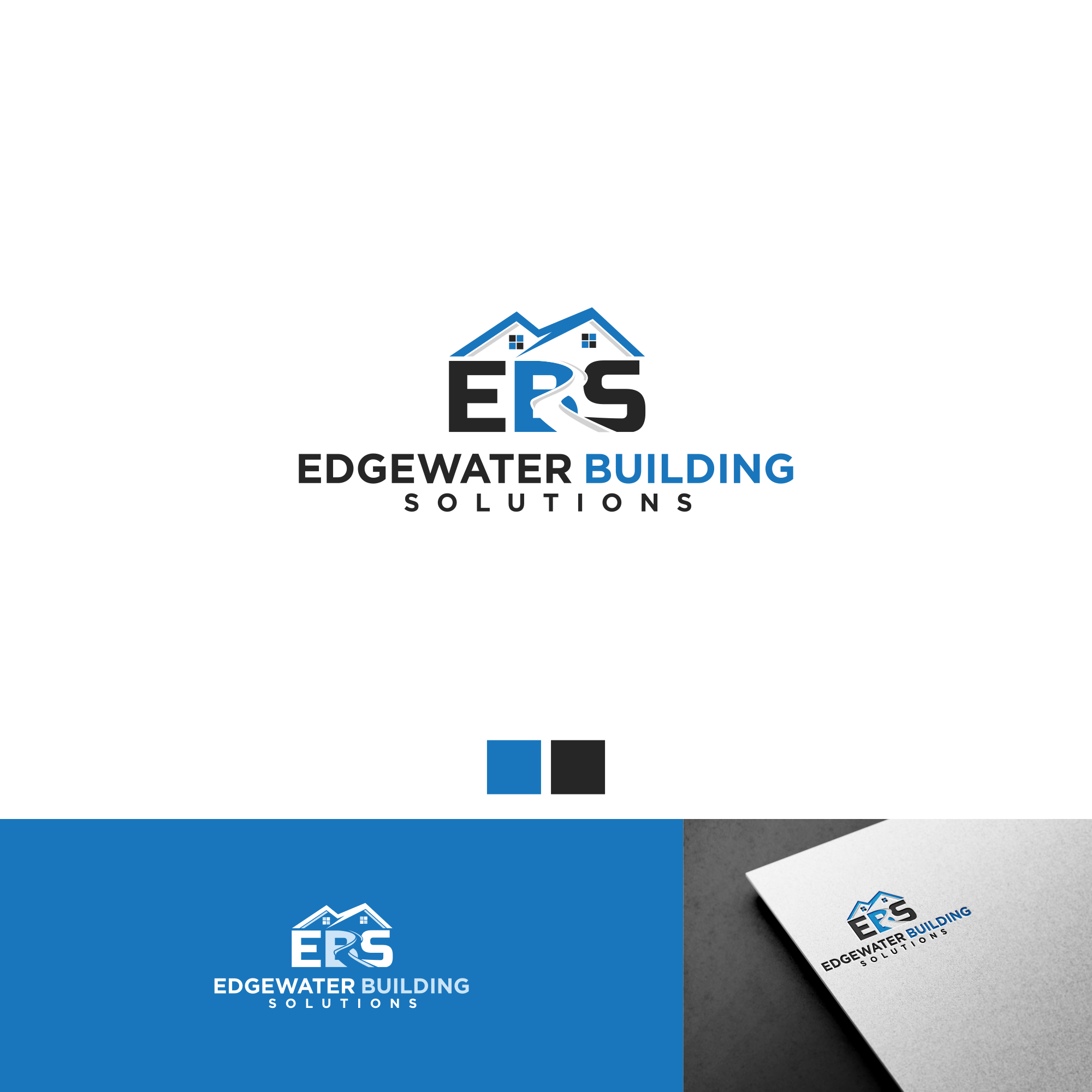 Diseño de Logo por alitjuara para Edgewater Building Solutions  | Diseño #29166489