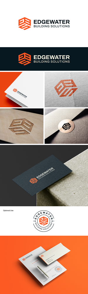 Logo Design by Altaf Mahmud for Edgewater Building Solutions  | Design: #29209484