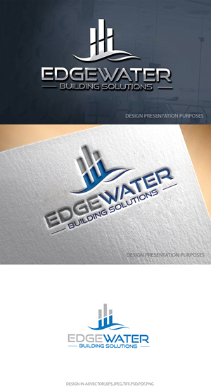 Logo Design by graphicevolution for Edgewater Building Solutions  | Design: #29138146