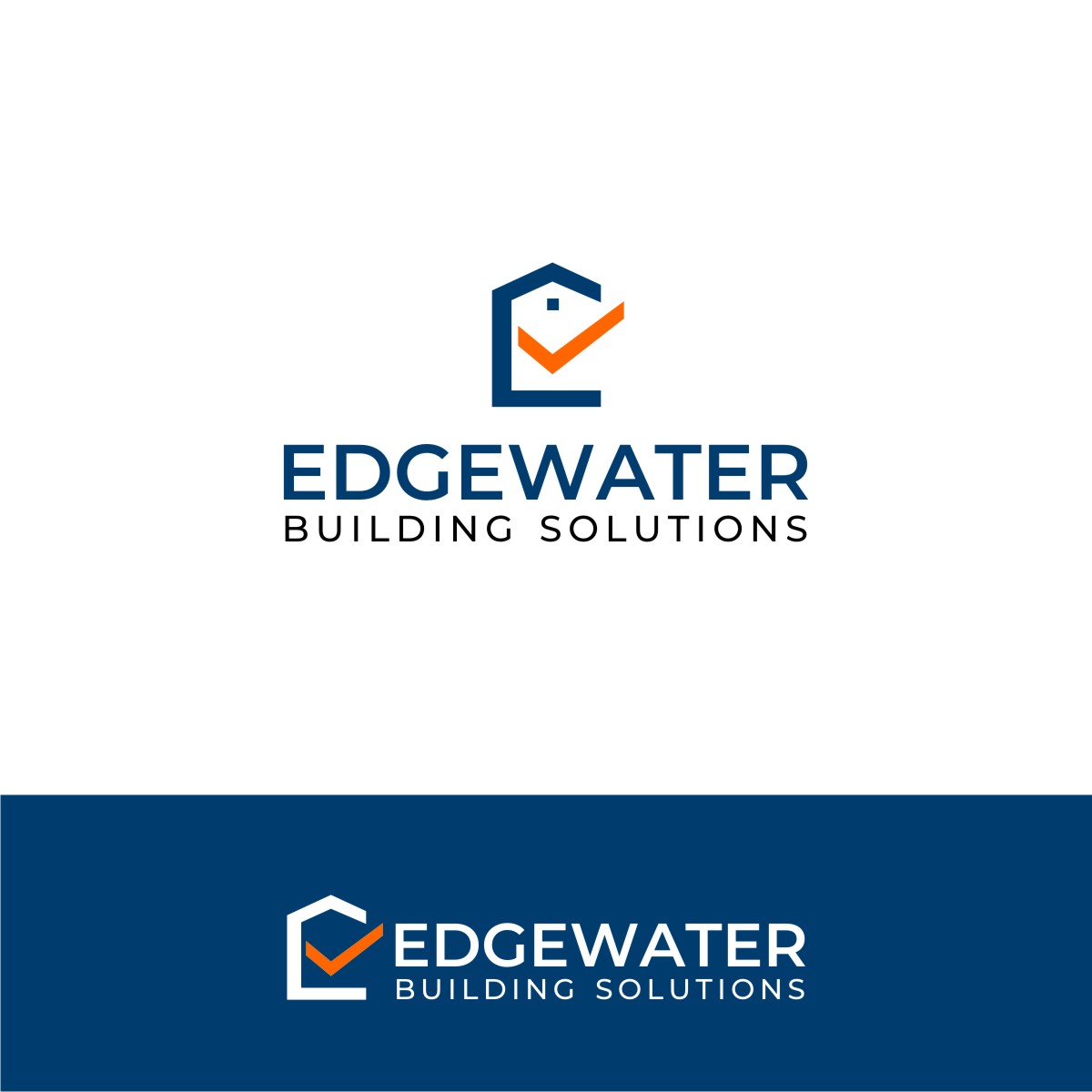 Logo-Design von OrianO-70 für Edgewater Building Solutions  | Design #29166044