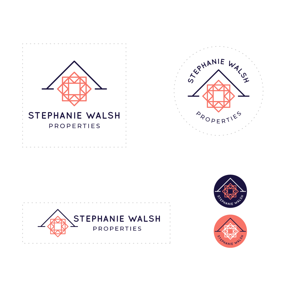 Logo Design by Franabanana for Stephanie Walsh Properties | Design: #29153594