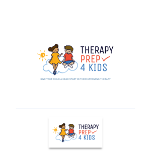 Therapy Prep 4 Kids.   Give your child a head start in their upcoming therapy | Logo Design by Franabanana
