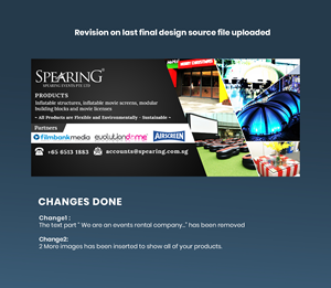 Facebook and Linkedin banner design for Events Rental Company | Banner-Design von Expert Designer