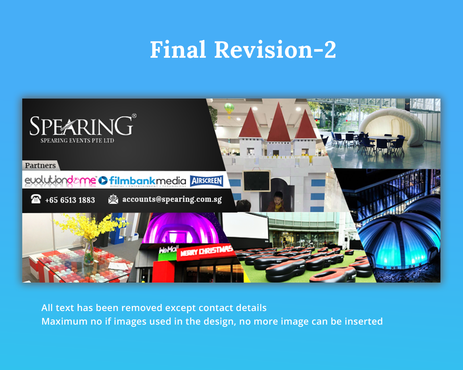 Banner Ad Design by Expert Designer for Spearing Events Pte Ltd | Design #29229014