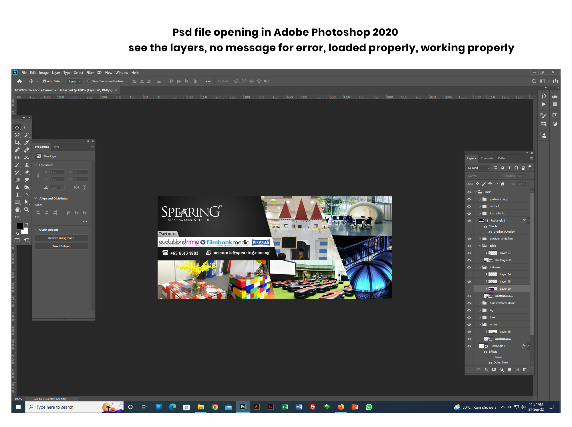 Diseño De Banner Publicitario por Expert Designer para Spearing Events Pte Ltd | Diseño #29235708