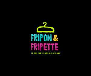 FRIPON&FRIPETTE  la fripe pour les KIDS de 0 à 10 ans. | Logo Design by luiz otavio I DESIGN