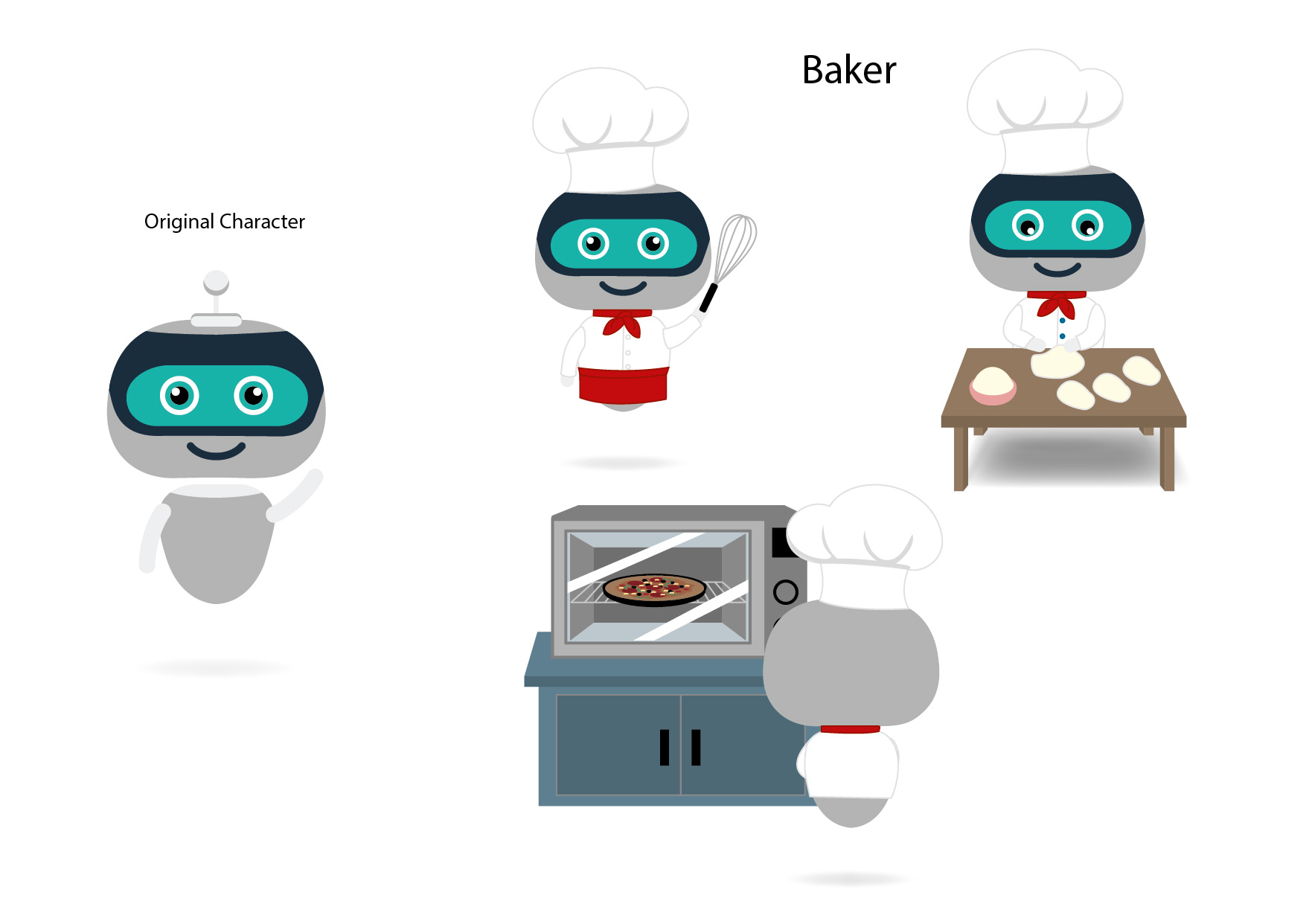 Diseño de Personaje por Mavis Goh para este proyecto | Diseño #29173264
