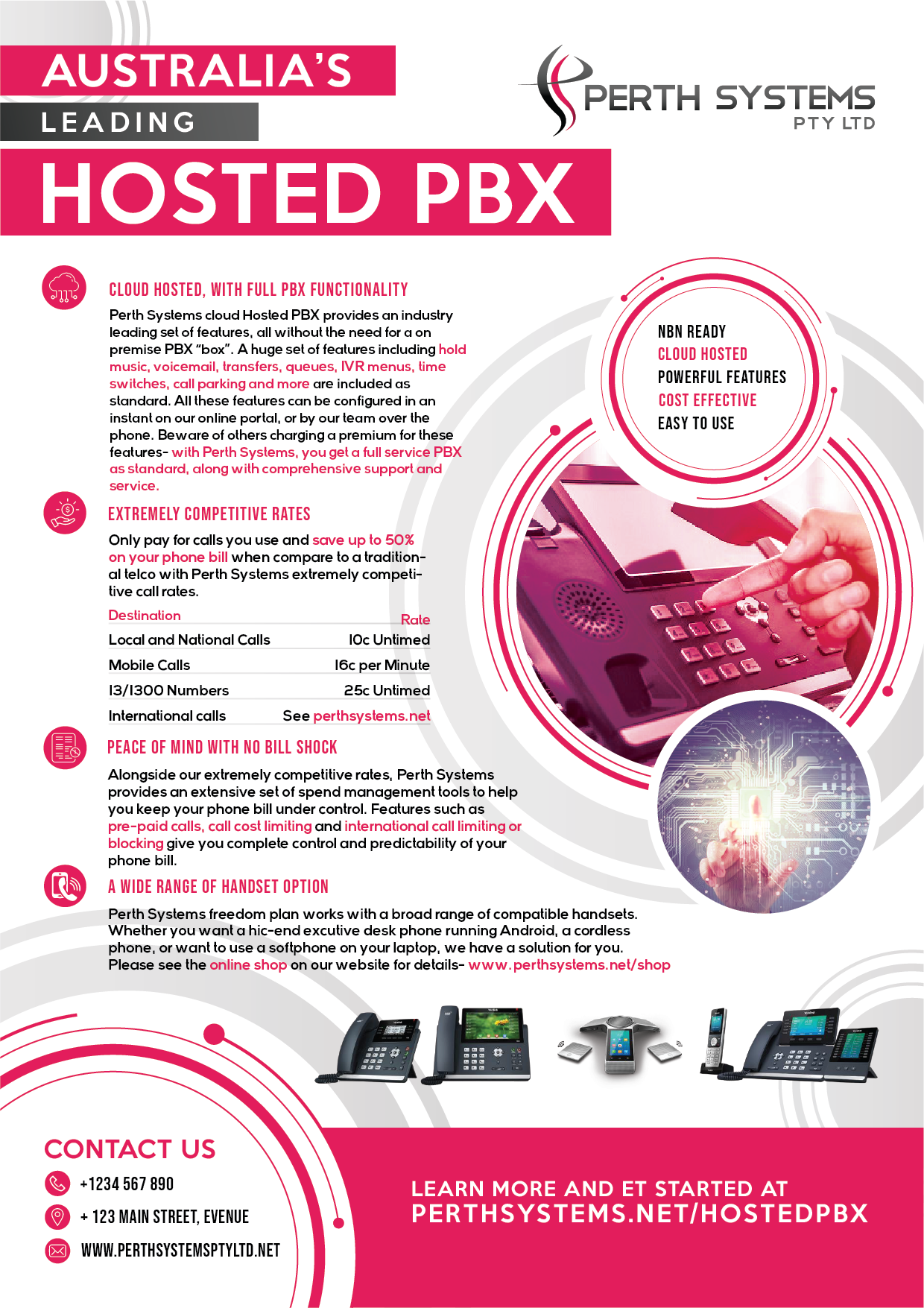 Diseño de Flyer por Thanh La para Perth Systems | Diseño #29174916