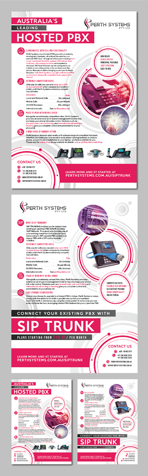 Design de Flyer par Thanh La pour Perth Systems | Design : #29176757