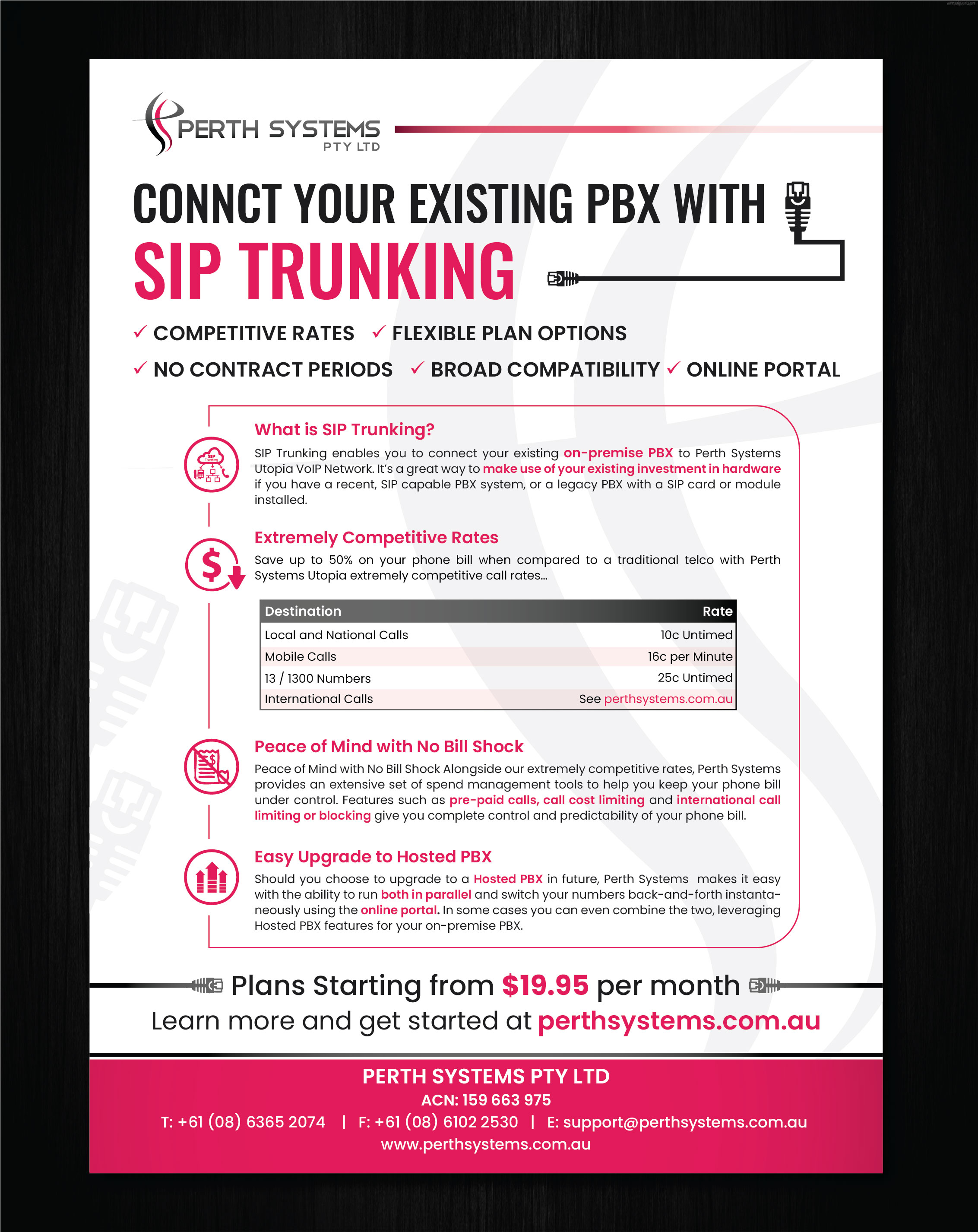 Design de Flyer par artbitin pour Perth Systems | Design #29156181
