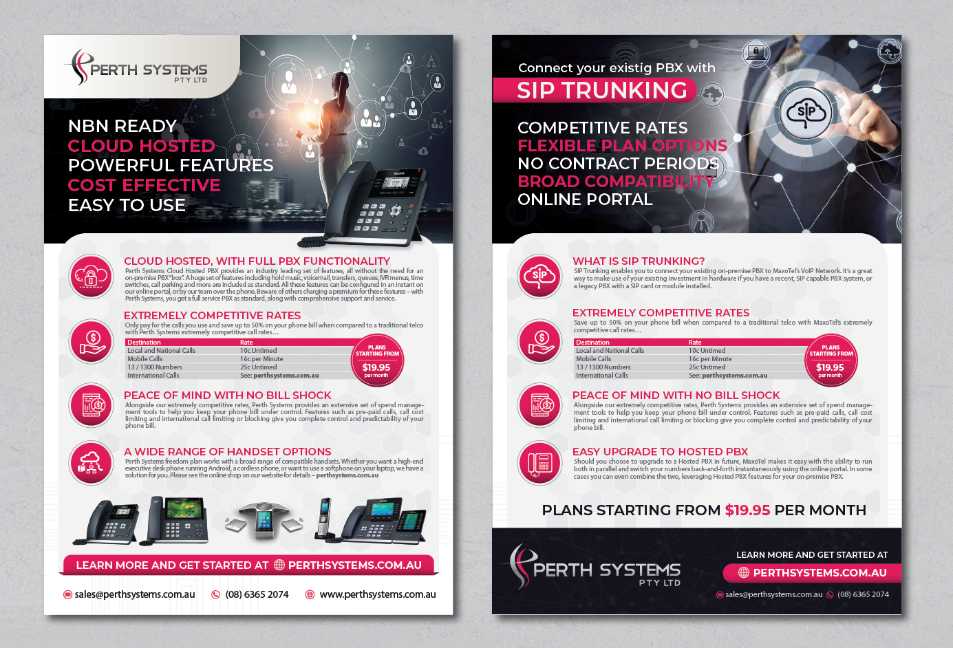 Flyer-Design von alex989 für Perth Systems | Design #29160398