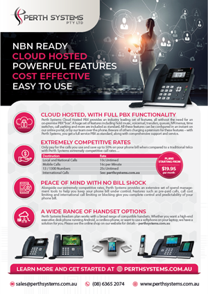 Design de Flyer par alex989 pour Perth Systems | Design : #29231470
