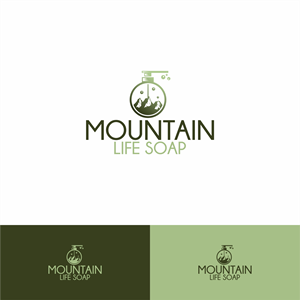 Mountain Life Soap | Logo Design by alitjuara