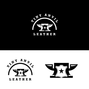 Tiny Anvil Leather | Logo Design by brand maker