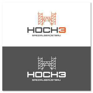 Hoch3 Spezialgerüstbau | Diseño de Logo por Sujit Banerjee