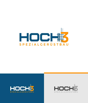 Hoch3 Spezialgerüstbau | Design de Logo par ecorokerz