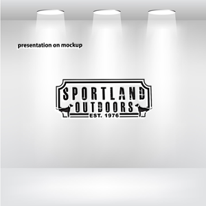 Logo Design by RRR Design for Sportland Outdoors | Design: #29307371