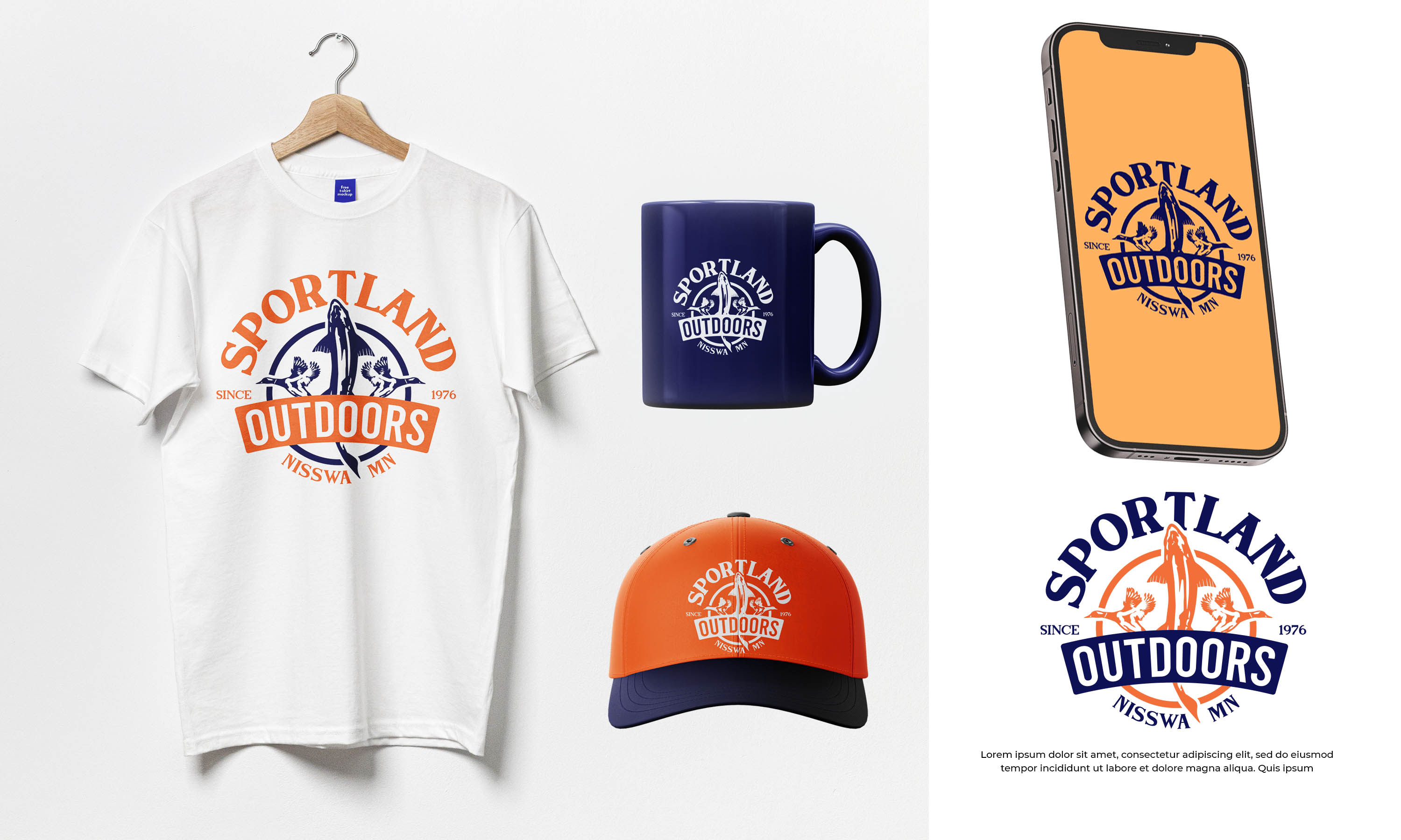 Logo Design by ILLUSTRATOR PRO for Sportland Outdoors | Design #29182832