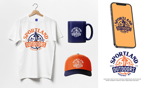 Logo Design by ILLUSTRATOR PRO for Sportland Outdoors | Design: #29182832