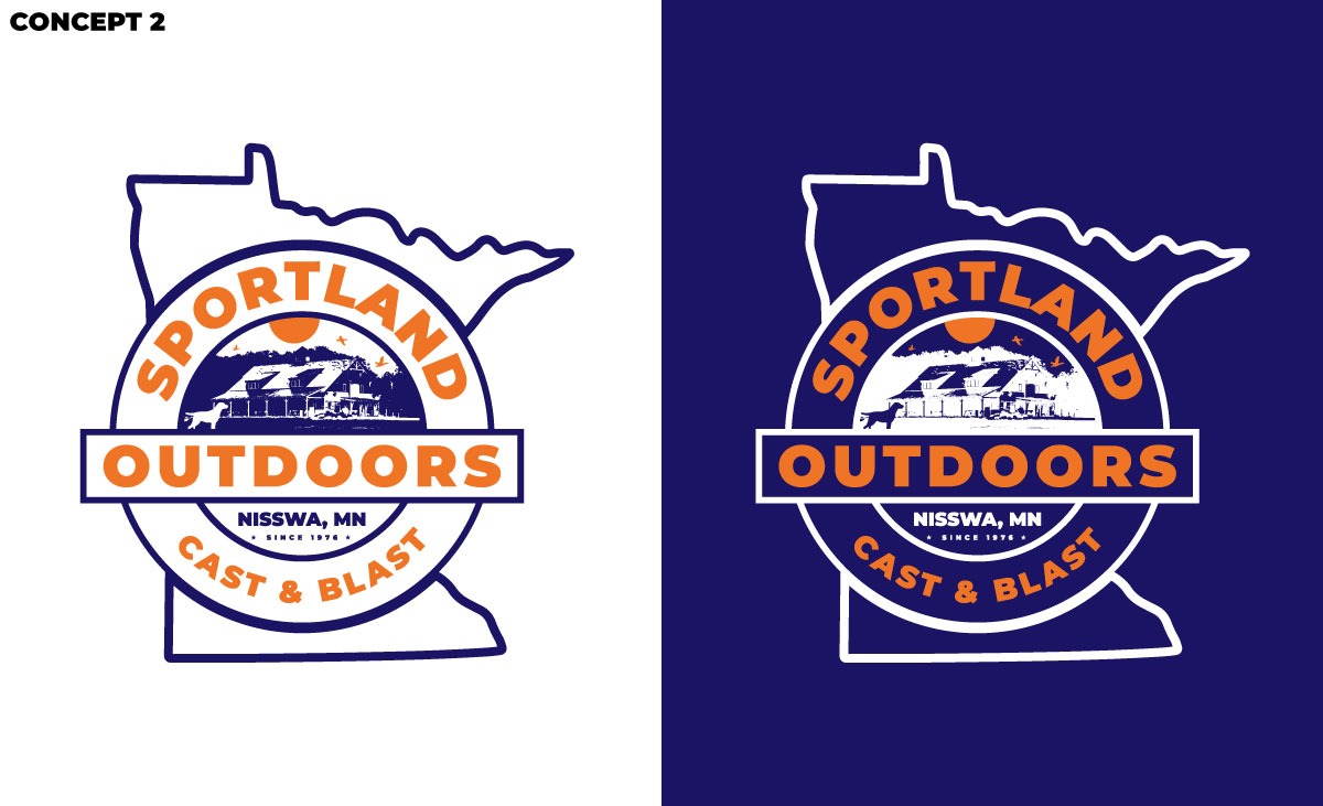 Logo Design by RS_Design for Sportland Outdoors | Design #29153630