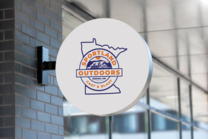 Logo Design by RS_Design for Sportland Outdoors | Design: #29306563