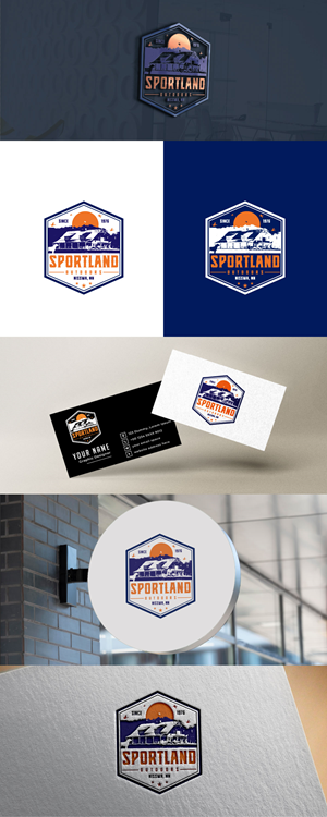 Logo Design by RS_Design for Sportland Outdoors | Design: #29307785