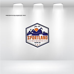 Logo Design by RS_Design for Sportland Outdoors | Design: #29307832