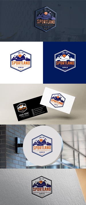 Logo Design by RS_Design for Sportland Outdoors | Design: #29307833