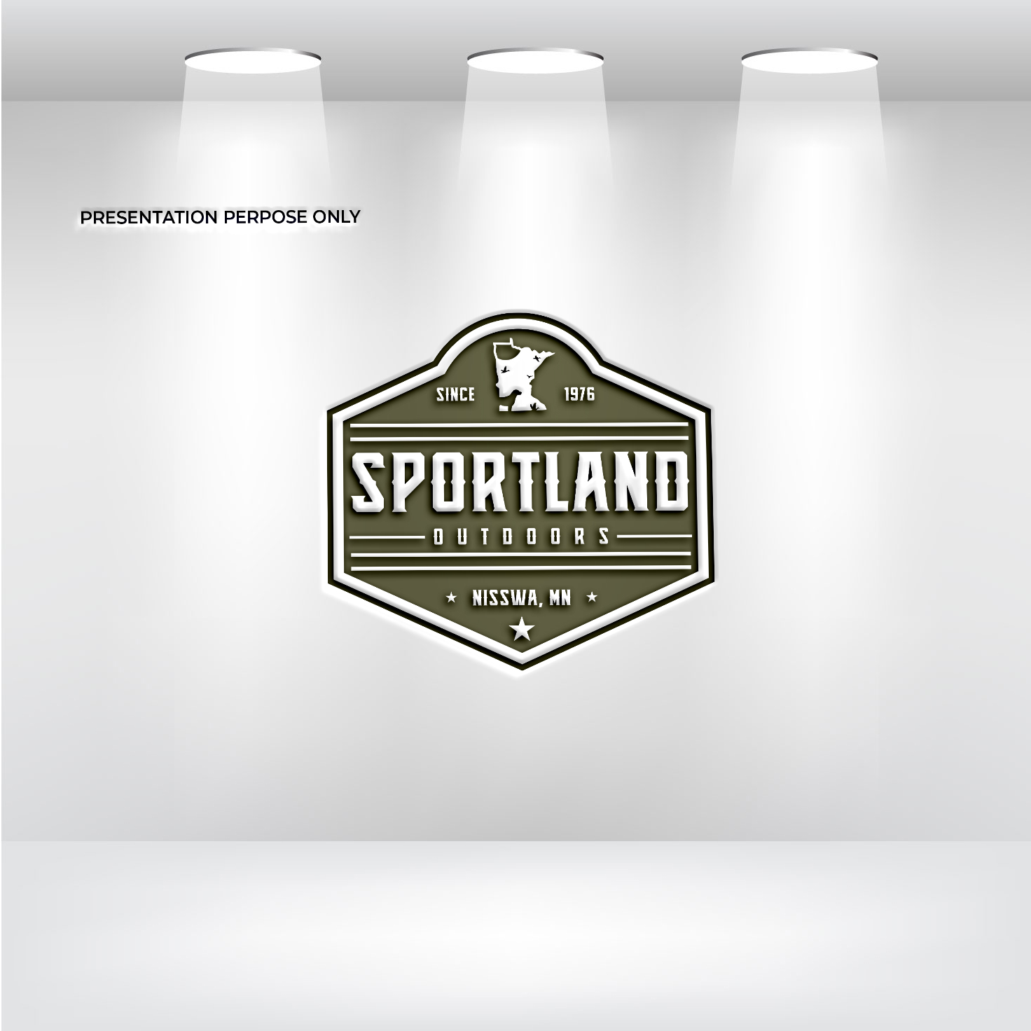 Logo Design by RS_Design for Sportland Outdoors | Design #29313107