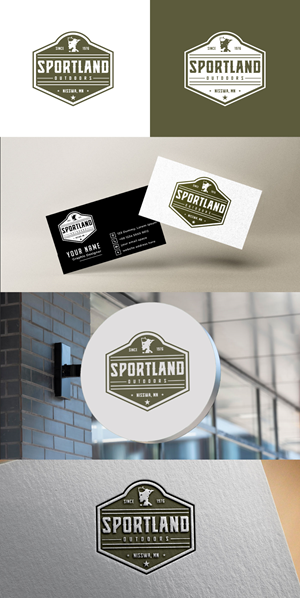 Logo Design by RS_Design for Sportland Outdoors | Design: #29313108