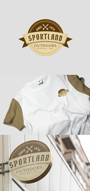 Logo Design by GraphicsJungle for Sportland Outdoors | Design: #29176910