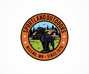 Logo Design by Logo Stock for Sportland Outdoors | Design: #29153487